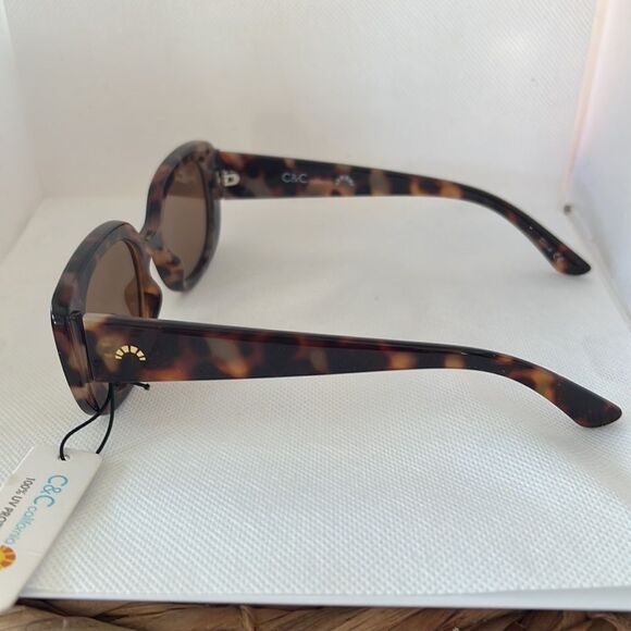 C&C California Tortoise Shell Sunglasses - Picture 4 of 7